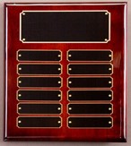 Perpetual Wood Plaques-Rosewood Piano Finish