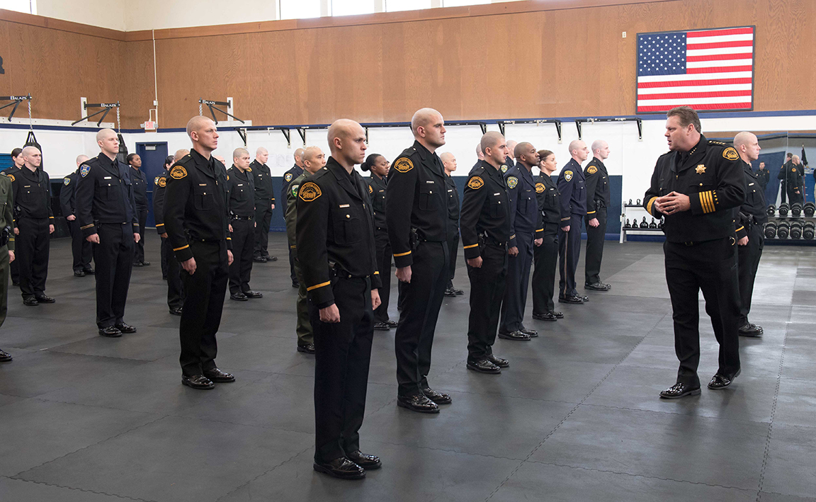 Photo of Officers Taking Oath